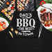 Fairy's Gift Funny Dad Apron, Grill Apron for Dad, BBQ Aprons for Men, Grilling Apron with 3 Pockets, Dad Grilling Gifts from Daughter Son - Fathers Day, Birthday, BBQ Gifts for Dad, Step Dad, Daddy - Grill Parts America