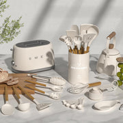 Umite Chef Kitchen Cooking Utensils Set, 33 pcs Non-Stick Silicone Cooking Kitchen Utensils Spatula Set with Holder, Wooden Handle Silicone Kitchen Gadgets Utensil Set (Khaki) - Grill Parts America