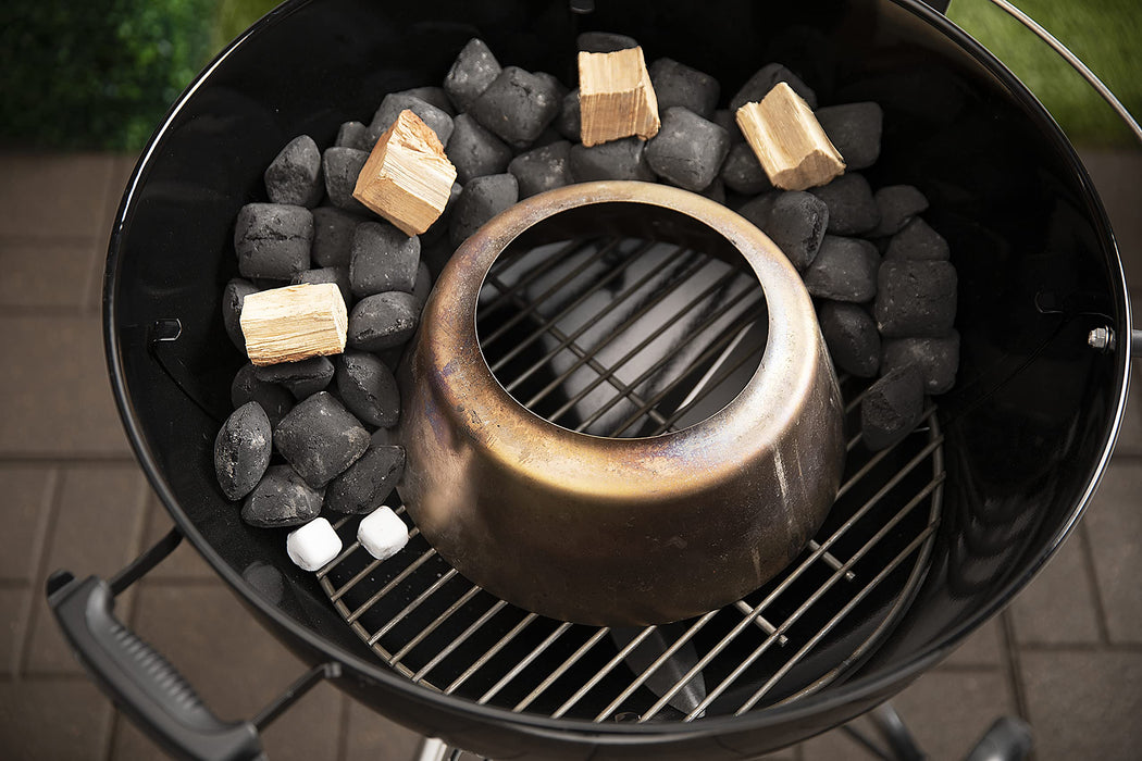 Weber Charcoal Heat Controller, for 22” Kettle Charcoal Grills,Silver - Grill Parts America