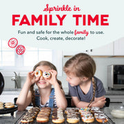 DASH Mini Donut Maker Machine for Kid-Friendly Breakfast, Snacks, Desserts & More with Non-stick Surface, Makes 7 Doughnuts - Aqua - Grill Parts America