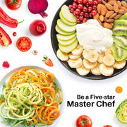 Bestand Spiralizer Attachment Compatible with KitchenAid Stand Mixer, Comes with Peel, Core and Slice, Not KitchenAid Brand Spiralizer Attachment (5 Blades) - Grill Parts America