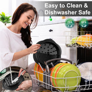 SURETIVIAN Chicken Shredder Large Chicken Breast Shredder Tool Twist with Brush&Fork, Visible Meat Shredder Machine, Strong Anti-Slip Strip, Ergonomic Handle, BPA Free, Suitable for Pork Beef Chicken - Grill Parts America