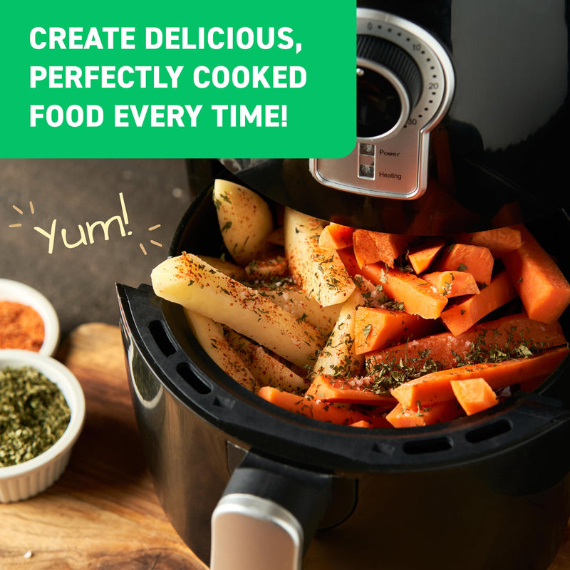 Air Fryer Cheat Sheet Magnets Cooking Guide Booklet - Air Fryer Cookbooks - Air Fryer Liners - Air Fryers Kitchen Gifts Gadgets 2024 - Air Fryer Accessories - Air Fryer Cooking Guide Airfryer Liners - Grill Parts America