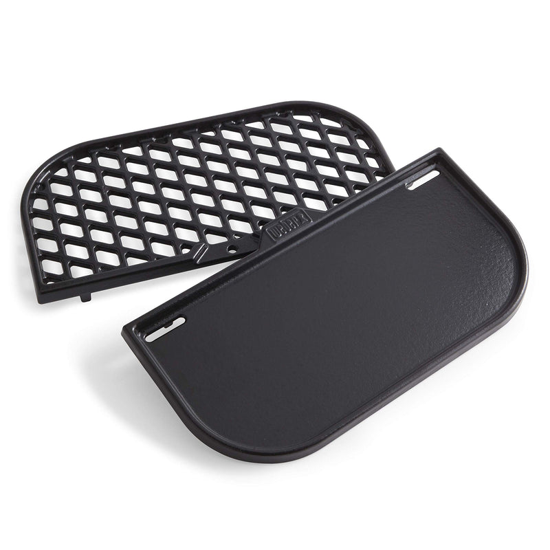 Weber Grill & Griddle Station Griddle, Black - Grill Parts America