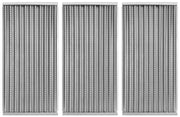 EasiBBQ Emitter Plates G460-0500-W1 for Charbroil Performance TRU-Infrared 450 3-Burner 463371716 469335115 463338014 463322613 463370719 463371719 463371116 463371316 Stainless Steel - Grill Parts America