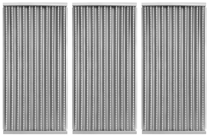 EasiBBQ Emitter Plates G460-0500-W1 for Charbroil Performance TRU-Infrared 450 3-Burner 463371716 469335115 463338014 463322613 463370719 463371719 463371116 463371316 Stainless Steel - Grill Parts America