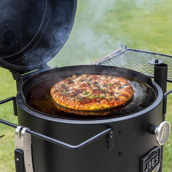 Oklahoma Joe's 7577447P04 Griddle & Pizza Steel, Large, Silver - Grill Parts America