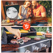 Santa Claus BBQ Grill Scraper, Stocking Stuffers for Men,Grill Cleaning Tool,Safe Bristle Free Grill Fits Almost Any Grill, Grill Accessories, Ideal Gifts for Christmas, for Men - Grill Parts America