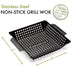 Char-Broil Non-Stick Grill Basket + Cuisinart CNW-328 Non Stick 11-Inch Grill Wok - Grill Parts America