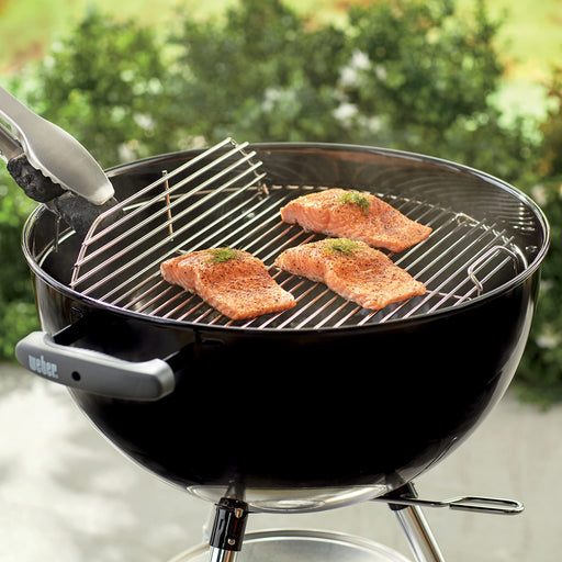 Weber 7433 Hinged Cooking Grate,18-1/2",Silver - Grill Parts America