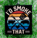 Barbeque BBQ Themed Christmas Ornament - I'd Smoke That (B70) - Grill Parts America
