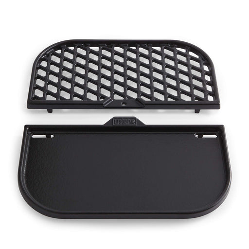 Weber Grill & Griddle Station Griddle, Black - Grill Parts America