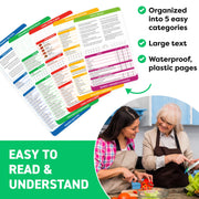 Air Fryer Cheat Sheet Magnets Cooking Guide Booklet - Air Fryer Cookbooks - Air Fryer Liners - Air Fryers Kitchen Gifts Gadgets 2024 - Air Fryer Accessories - Air Fryer Cooking Guide Airfryer Liners - Grill Parts America