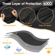 Cover for Blaze Premium LTE 30-Inch Built-in Gas Griddles, Heavy Duty Water-Resistant Cover for Blaze GRDBICV, Outdoor Kitchen Island BBQ Grill Top Cover - Grill Parts America