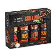 The Spice Lab BBQ Barbecue Spices and Seasonings Set - Ultimate Grilling Accessories Set - Gift Kit for Barbecues, Grilling, and Smoking - Great Gift for Men or Gift for Dad Made in the USA - Grill Parts America