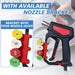 RIDGE WASHER Pressure Washer Gun 5000 PSI with Nozzle Bracket, 12 GPM, Power Washer Trigger Gun with 1/4" Quick Connector, 360° Swivel 3/8'' NPT Thread, M22-14mm and M22-15mm Fitting - Grill Parts America