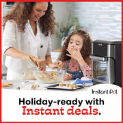 Instant 140-3000-01 Vortex Plus Quart 7-in-1 Multi-Use Air Fryer, 10QT, Silver,Black - Grill Parts America