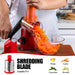 Geedel Rotary Cheese Grater, Kitchen Mandoline Vegetable Slicer with 3 Interchangeable Blades, Easy to Clean Grater for Fruit, Vegetables, Nuts - Grill Parts America