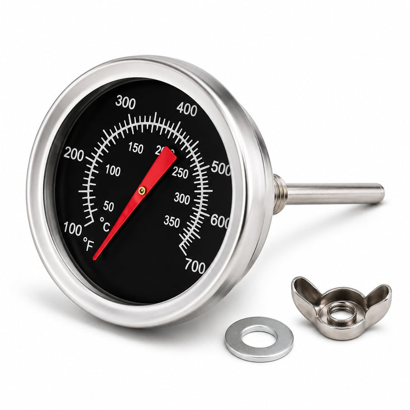 2" Grill Temperature Gauge for BBQ Gas Grills