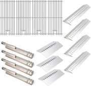 Grill Replacement Parts for Bull 47629 47628 26039 26038 87048 87049 BBQ Grill, 16517 Cooking Grate & 16521 16631 Flame Tamer 16670 16520 Heat Shield & 35717 16516 Grill Burner for Bull Grill