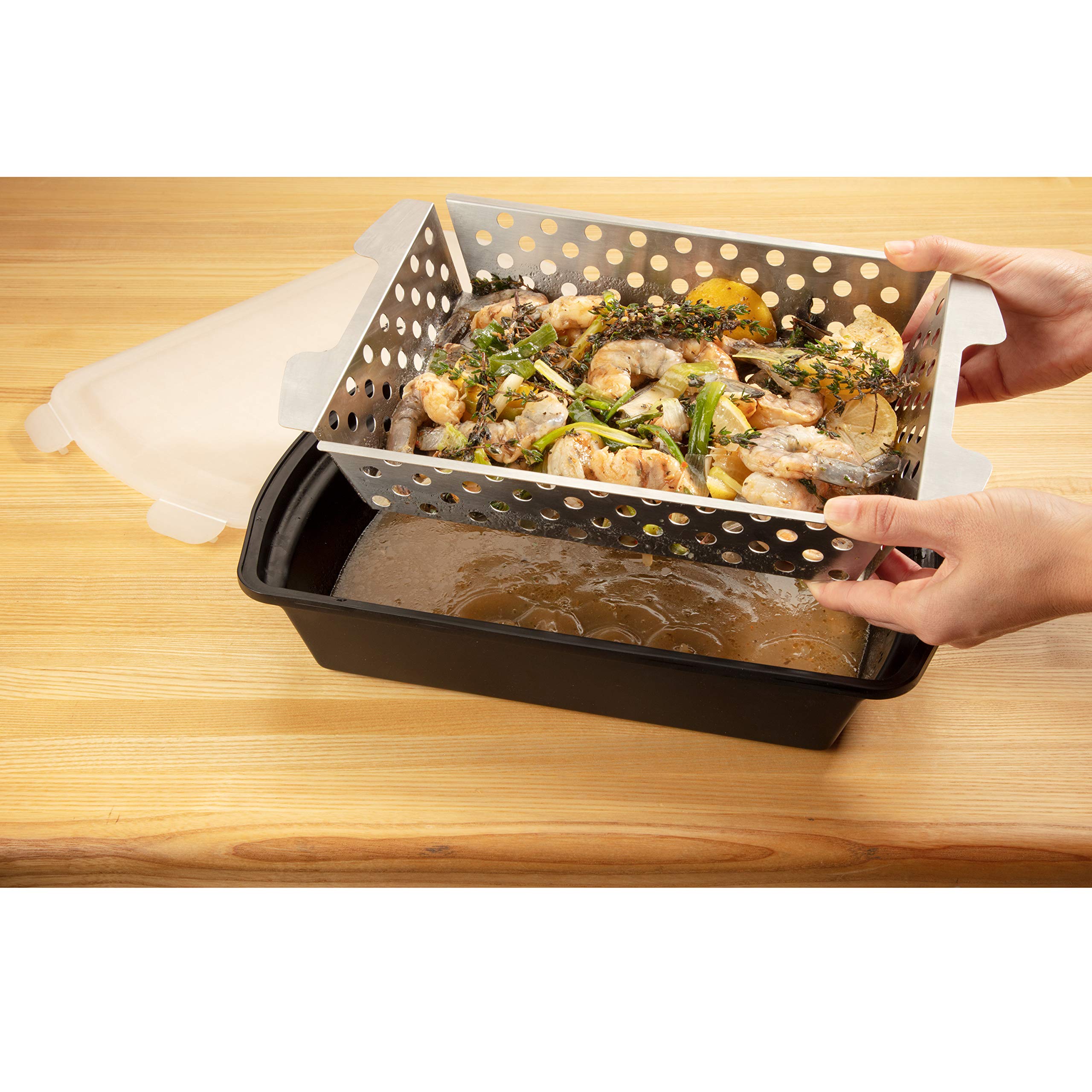 Cuisinart Marinade & Grilling Basket Set - Thumbnail 3