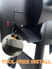 Pellet Grill Magnetic Helper Chute: Effortless Pellet Collection, Accessories for Traeger and Pit Boss Grill, Magnetic Pellet Slide for Emptying Pellet Grill Hoppers - Grill Parts America