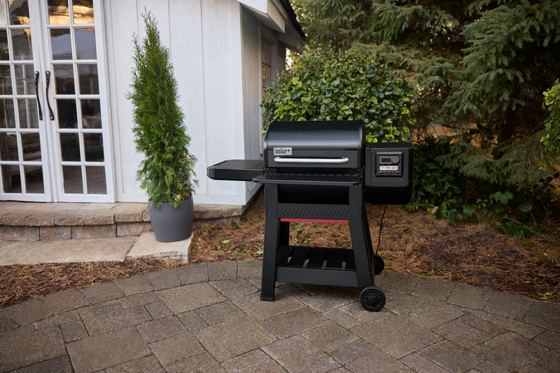 Weber Searwood 600 Pellet Folding Front Table 24" - Grill Parts America