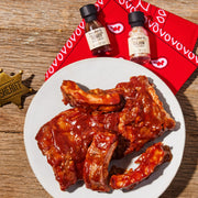 Thoughtfully Gourmet, Wild Western-Themed BBQ Sauce and Rubs Book Gift Set, Includes Honey BBQ, Montreal BBQ Rub & More, Great Gift for Men, Set of 12 - Grill Parts America