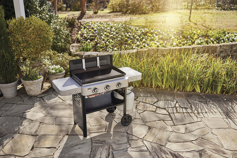 Weber Premium 28” Griddle Cover, 3 Burner, Black - Grill Parts America