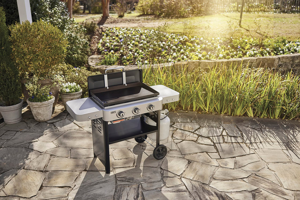 Weber Premium 28” Griddle Cover, 3 Burner, Black - Grill Parts America