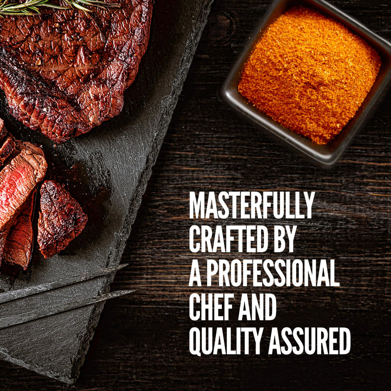 The Spice Lab BBQ Barbecue Spices and Seasonings Set - Ultimate Grilling Accessories Set - Gift Kit for Barbecues, Grilling, and Smoking - Great Gift for Men or Gift for Dad Made in the USA - Grill Parts America