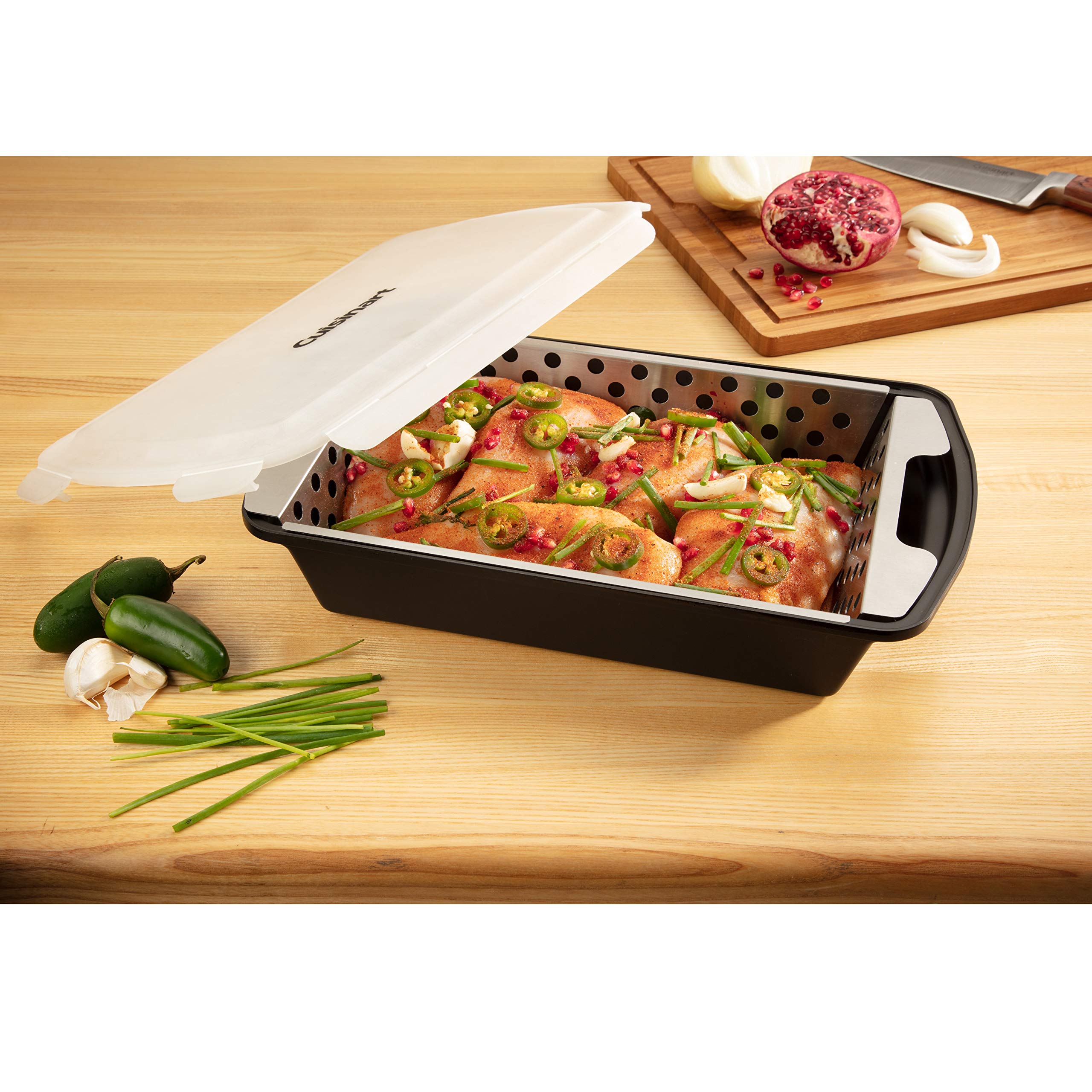 Cuisinart Marinade & Grilling Basket Set - Thumbnail 4