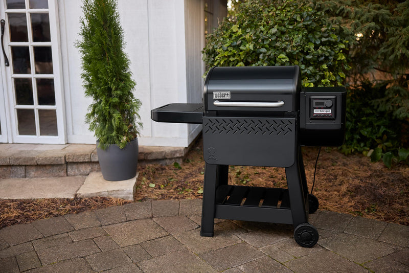 Weber Searwood 600 Pellet Folding Front Table 24" - Grill Parts America