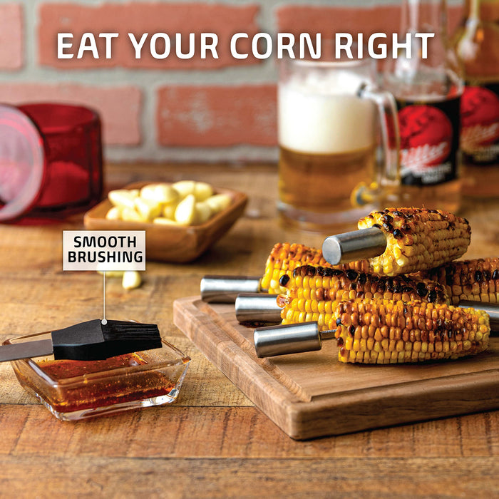 Kaluns Grilling Accessories, Dad Gifts for Fathers Day Grilling Gifts, Heavy Duty Stainless Steel Grill Set BBQ Grill Accessories for Outdoor Grill with Aluminum Case and Apron, Best Gifts for Men Dad - Grill Parts America