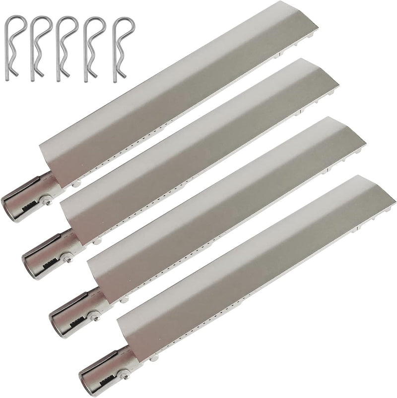 Heavy Duty Cast Stainless Steel 304 Bull Grill Burner Replacement Parts Outdoor Premium Gas BBQ Grill Burner for Bull Lion Cal Flame Blaze Aussie Bakers Chefs Turbo Coyote Jenn Air Nexgrill Charbroil