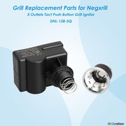 DHL-128-5Q Grill Igniters for Nexgrill 4 Burner 720-0830 720-0830H