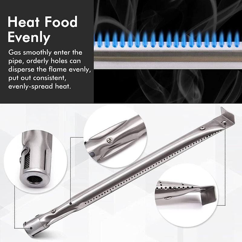 Grill Replacement Parts for BBQ Pro Kenmore 146.47468610 146.16153110 146.47469610 146.30213510 146.23680310 146.23770310 5 Burner 40800023 Flame Tamer 40700125 Burner Crossover Tubes