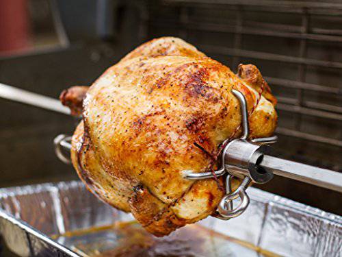Weber 7652 Rotisserie for Use with Genesis II & II LX 2 & 3 Burner 300 Series Grills - Grill Parts America