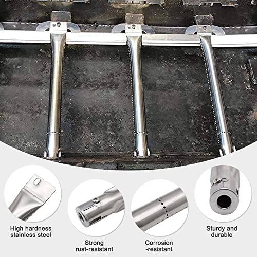 Brinkmann Stainless Steel Burner Tubes and Heat Plate Shields and Crossover Burner Tubes - Grill Parts America