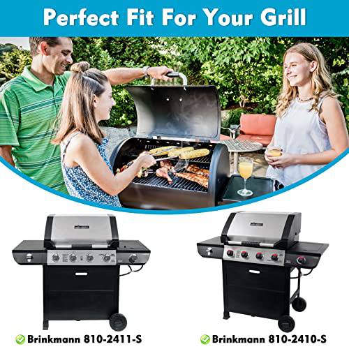 Brinkmann Stainless Steel Burner Tubes and Heat Plate Shields and Crossover Burner Tubes - Grill Parts America