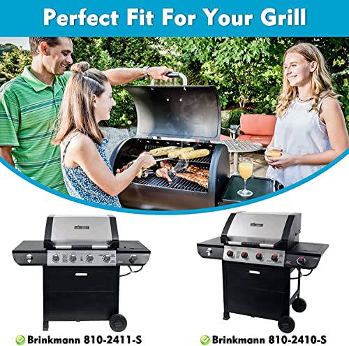 Set of 4 Grill Heat Plates for Brinkmann 810-2410-S - Grill Parts America