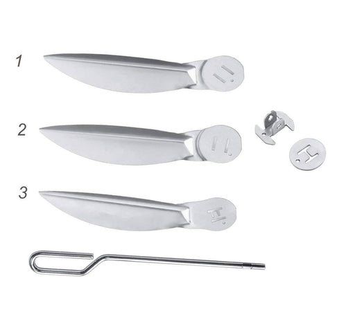 Weber 7444 Stainless Steel Cleaning System Kit Aftermarket Replacement for 22.5-inch One-Touch Silver - Grill Parts America