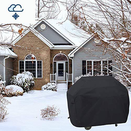 Heavy Duty Waterproof Resistant Cover Fits Weber Char-Broil Nexgrill Brinkmann and More Grills - 50" W x 22" D x 40" H - Grill Parts America