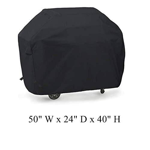 Heavy Duty Waterproof Resistant Cover Fits Weber Char-Broil Nexgrill Brinkmann and More Grills - 50" W x 22" D x 40" H - Grill Parts America