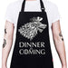 Dinner is Coming Kitchen Chef Apron - Grill Parts America