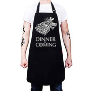 Dinner is Coming Kitchen Chef Apron - Grill Parts America