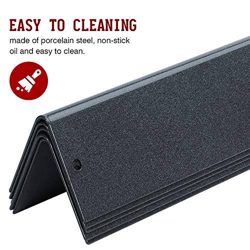 Antree Replacement Flavorizer Bar Porcelain Steel Grill Heat Plate Set of 5 - Grill Parts America