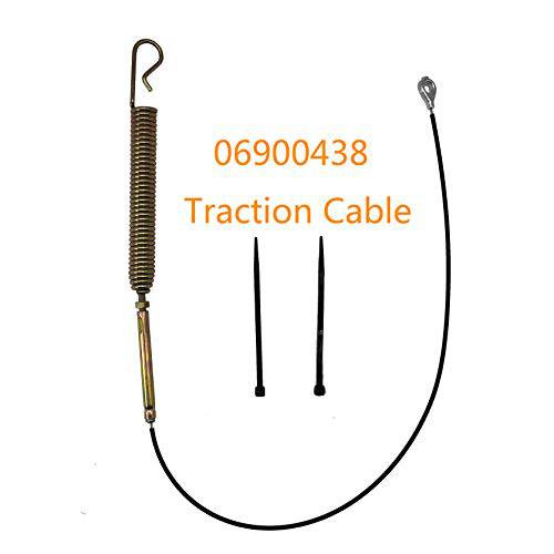 Upper Traction Auger Cable Fits Ariens 06900438 Compact 20 24 SNO-Tek 24 28 120V ST24 Snow Blower - Grill Parts America