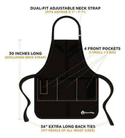 BBQ Grill Apron - Trophy Husband -1 Size Fits All - Grill Parts America