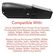 Exact Replacement 762222MA Chute Assembly for Snow Throwers (Black) - Replaces Murray Part Numbers 325847MA, MT325847MA, MT325847, and More - Compatible with Murray Snow Throwers - Grill Parts America